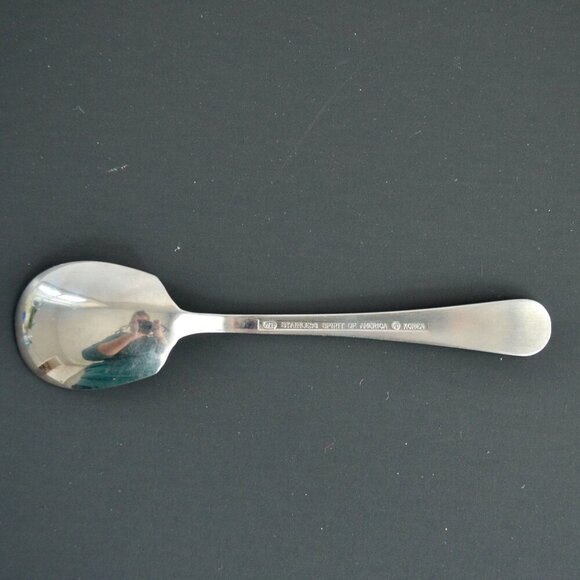 Washington Forge Spirit of America Stainless Korea Sugar Spoon Vintage - Picture 4 of 5